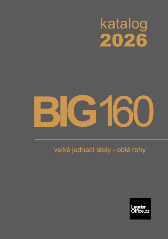 BIG 160 články katalog titulní strana jednací stoly velké